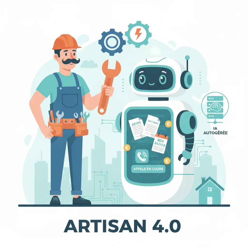 Agent IA pour artisan : automatiser devis, factures et relances chez le plombier, l'électricien ou le menuisier avec OpenClaw (2026)