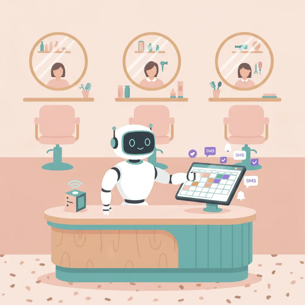 Agent IA pour salon de coiffure et esthétique : automatiser RDV, rappels anti no-show et relances avec OpenClaw (2026)