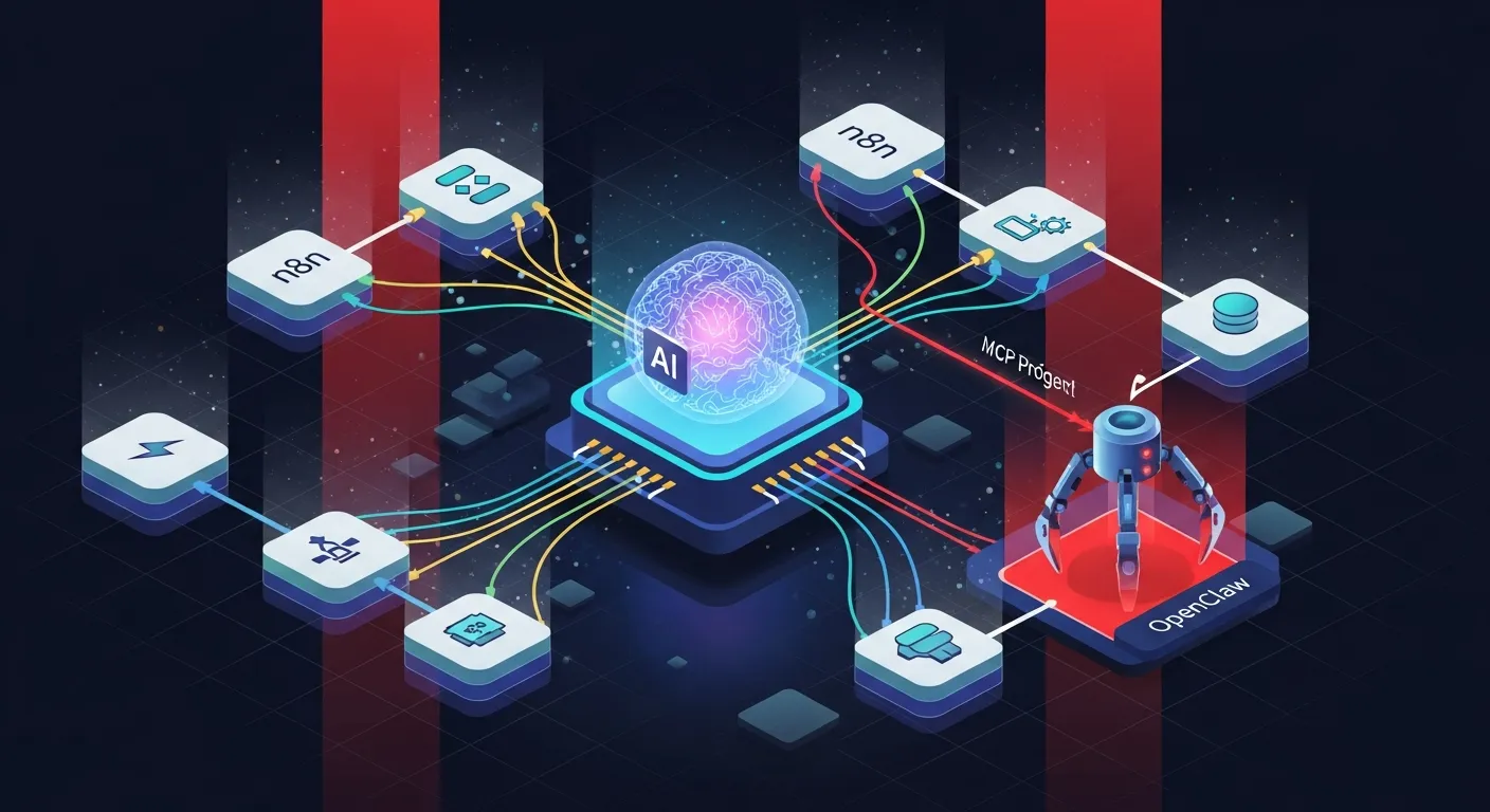Automatiser n8n avec OpenClaw : Agent IA MCP Workflow Open Source 2026